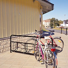 Cykelställ Gaspra 8 platser svart - Cykelställ