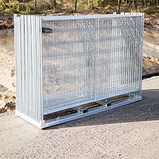 105 m Byggstängsel Anti Klättring komplett kit - Stängsel