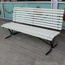 Soffa Göteborg Vit - Parkbänkar