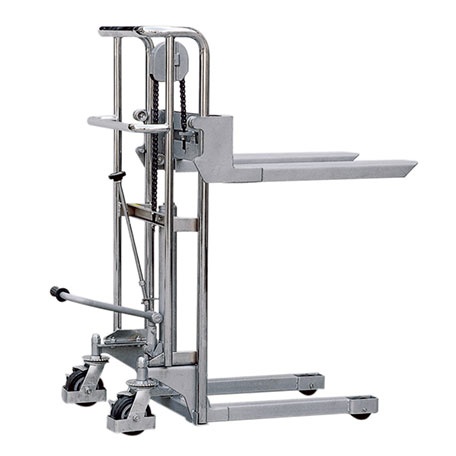 Hydraulisk mini-staplare, 400 kg, 1100 mm - Gaffelvagnar