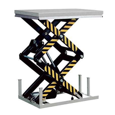 Stationärt Lyftbord, Dubbelsax, 2000 kg, 850 x 1300 mm - Lyftbord