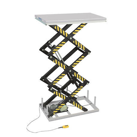 Stationärt Lyftbord, Trippelsax, 1000 kg, 1700 x 1000 mm - Lyftbord