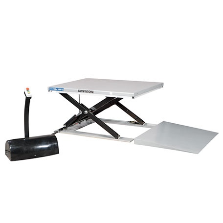 Lågprofillyftbord, 1500 kg, 1600 x 1000 mm - Lyftbord