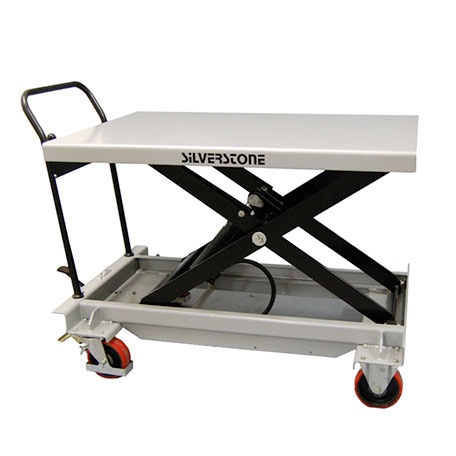 Mobilt Manuellt Lyftbord, 500 kg, 800 x 1200 mm - Lyftbord