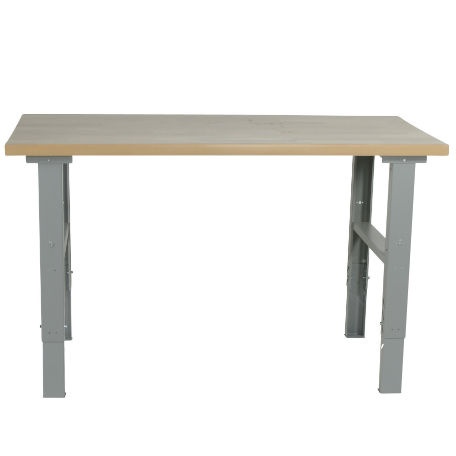 Justerbart arbetsbord med ekskiva 1600-2000 mm - kapacitet 500 kg - Arbetsbord